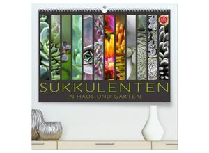 9783435584871 - Sukkulenten in Haus und Garten (hochwertiger Premium Wandkalender 2025 DIN A2 quer) Kunstdruck in Hochglanz