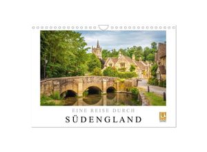 9783435586875 - Eine Reise durch Südengland (Wandkalender 2025 DIN A4 quer) CALVENDO Monatskalender