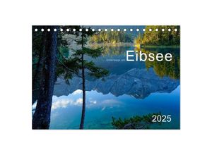 9783435586899 - Unterwegs am Eibsee (Tischkalender 2025 DIN A5 quer) CALVENDO Monatskalender