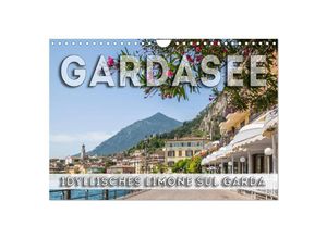 9783435587209 - GARDASEE Idyllisches Limone sul Garda (Wandkalender 2025 DIN A4 quer) CALVENDO Monatskalender