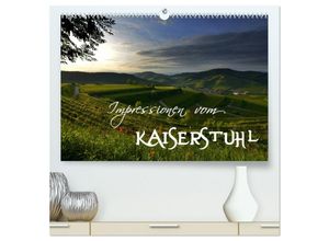 9783435587308 - Impressionen vom Kaiserstuhl (hochwertiger Premium Wandkalender 2025 DIN A2 quer) Kunstdruck in Hochglanz