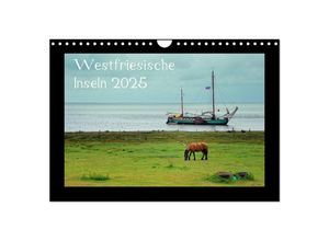 9783435587360 - Westfriesische Inseln 2025 (Wandkalender 2025 DIN A4 quer) CALVENDO Monatskalender