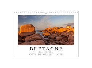 9783435588152 - Bretagne - Zauber der Côte de Granit Rose (Wandkalender 2025 DIN A4 quer) CALVENDO Monatskalender