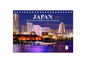 9783435588435 - Japan Zwischen Tradition und Moderne (Tischkalender 2025 DIN A5 quer) CALVENDO Monatskalender