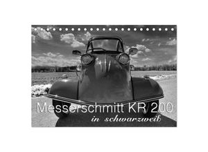 9783435588879 - Messerschmitt KR 200 in schwarzweiß (Tischkalender 2025 DIN A5 quer) CALVENDO Monatskalender