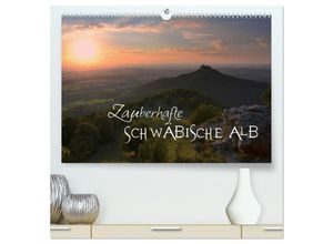 9783435589524 - Zauberhafte Schwäbische Alb (hochwertiger Premium Wandkalender 2025 DIN A2 quer) Kunstdruck in Hochglanz