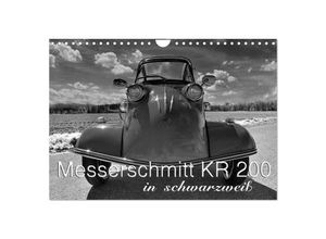 9783435590339 - Messerschmitt KR 200 in schwarzweiß (Wandkalender 2025 DIN A4 quer) CALVENDO Monatskalender