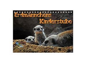 9783435592203 - Erdmännchens Kinderstube (Tischkalender 2025 DIN A5 quer) CALVENDO Monatskalender