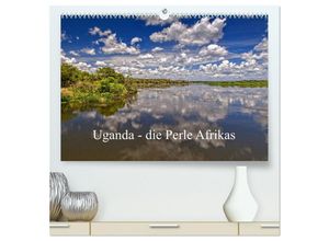 9783435594047 - Uganda - die Perle Afrikas (hochwertiger Premium Wandkalender 2025 DIN A2 quer) Kunstdruck in Hochglanz