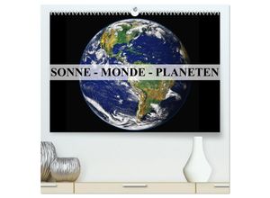 9783435595020 - Sonne Monde und Planeten (hochwertiger Premium Wandkalender 2025 DIN A2 quer) Kunstdruck in Hochglanz