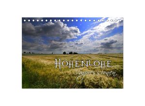 9783435595228 - Hohenlohe Impressionen (Tischkalender 2025 DIN A5 quer) CALVENDO Monatskalender