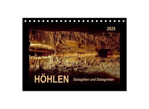 9783435595419 - Höhlen Stalaktiten und Stalagmiten (Tischkalender 2025 DIN A5 quer) CALVENDO Monatskalender