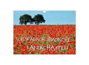 9783435595839 - SCHWÄBISCH-BADISCHE LANDSCHAFTEN (Wandkalender 2025 DIN A4 quer) CALVENDO Monatskalender