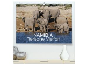 9783435596102 - Namibia - Tierische Vielfalt (hochwertiger Premium Wandkalender 2025 DIN A2 quer) Kunstdruck in Hochglanz