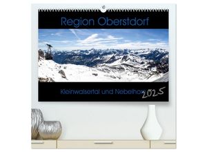 9783435596812 - Region Oberstdorf - Kleinwalsertal und Nebelhorn (hochwertiger Premium Wandkalender 2025 DIN A2 quer) Kunstdruck in Hochglanz