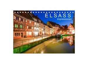 9783435596881 - E L S A S S Impressionen (Tischkalender 2025 DIN A5 quer) CALVENDO Monatskalender