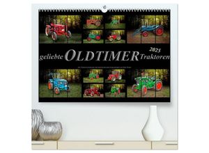 9783435597963 - Geliebte Oldtimer Traktoren (hochwertiger Premium Wandkalender 2025 DIN A2 quer) Kunstdruck in Hochglanz