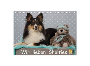 9783435598021 - Wir lieben Shelties (Tischkalender 2025 DIN A5 quer) CALVENDO Monatskalender