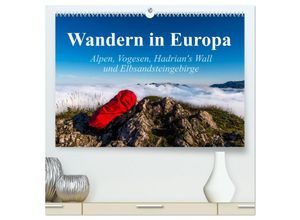 9783435599653 - Wandern in Europa (hochwertiger Premium Wandkalender 2025 DIN A2 quer) Kunstdruck in Hochglanz