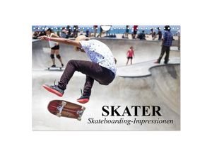 9783435599752 - Skater Skateboarding-Impressionen (Wandkalender 2025 DIN A4 quer) CALVENDO Monatskalender