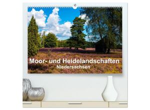 9783435600243 - Moor- und Heidelandschaften Niedersachsen (hochwertiger Premium Wandkalender 2025 DIN A2 quer) Kunstdruck in Hochglanz