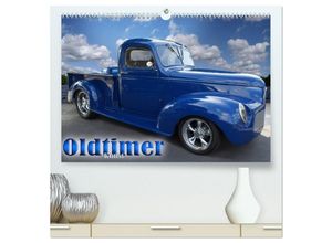 9783435601219 - Oldtimer-Kunst (hochwertiger Premium Wandkalender 2025 DIN A2 quer) Kunstdruck in Hochglanz