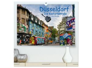 9783435601332 - Düsseldorf - Die Kiefernstraße (hochwertiger Premium Wandkalender 2025 DIN A2 quer) Kunstdruck in Hochglanz