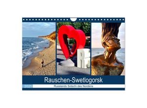 9783435601509 - Rauschen-Swetlogorsk - Russlands Sotschi des Nordens (Wandkalender 2025 DIN A4 quer) CALVENDO Monatskalender