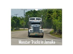 9783435602506 - Monster Trucks in Jamaika (Wandkalender 2025 DIN A4 quer) CALVENDO Monatskalender