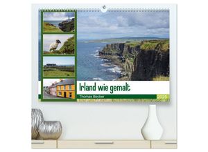 9783435602698 - Irland wie gemalt (hochwertiger Premium Wandkalender 2025 DIN A2 quer) Kunstdruck in Hochglanz