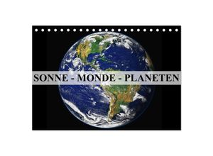 9783435603398 - Sonne Monde und Planeten (Tischkalender 2025 DIN A5 quer) CALVENDO Monatskalender