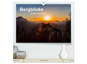 9783435603640 - Bergblicke - Karwendel (hochwertiger Premium Wandkalender 2025 DIN A2 quer) Kunstdruck in Hochglanz