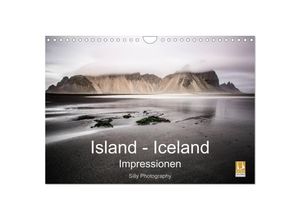 9783435603725 - Island - Iceland Impressionen (Wandkalender 2025 DIN A4 quer) CALVENDO Monatskalender