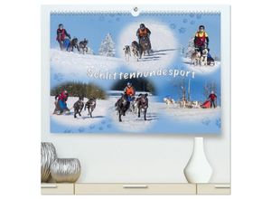 9783435604142 - Schlittenhundesport (hochwertiger Premium Wandkalender 2025 DIN A2 quer) Kunstdruck in Hochglanz