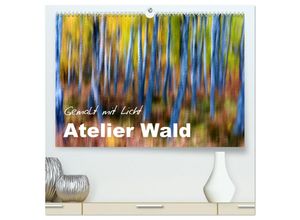 9783435605125 - Atelier Wald - gemalt mit Licht (hochwertiger Premium Wandkalender 2025 DIN A2 quer) Kunstdruck in Hochglanz