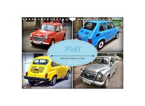 9783435605231 - FIAT - Italienische Oldtimer in Kuba (Wandkalender 2025 DIN A4 quer) CALVENDO Monatskalender