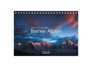 9783435605545 - BERNER ALPEN - Natur und Landschaften (Tischkalender 2025 DIN A5 quer) CALVENDO Monatskalender