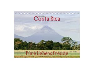 9783435605613 - Costa Rica - Pure Lebensfreude (Tischkalender 2025 DIN A5 quer) CALVENDO Monatskalender