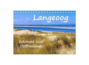 9783435607891 - Langeoog - Schönste Insel Ostfrieslands (Tischkalender 2025 DIN A5 quer) CALVENDO Monatskalender