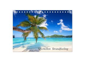 9783435608720 - Seychellen Strandfeeling (Tischkalender 2025 DIN A5 quer) CALVENDO Monatskalender