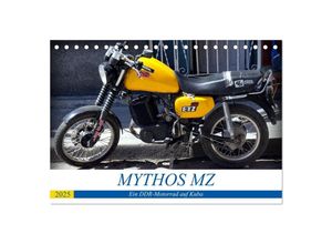 9783435608744 - Mythos MZ - Ein DDR-Motorrad auf Kuba (Tischkalender 2025 DIN A5 quer) CALVENDO Monatskalender