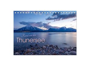 9783435608843 - Rund um den Thunersee (Tischkalender 2025 DIN A5 quer) CALVENDO Monatskalender