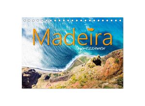 9783435609987 - Madeira Impressionen (Tischkalender 2025 DIN A5 quer) CALVENDO Monatskalender