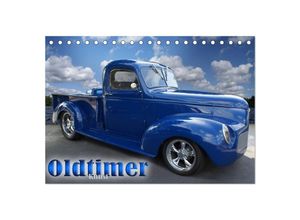 9783435610068 - Oldtimer-Kunst (Tischkalender 2025 DIN A5 quer) CALVENDO Monatskalender