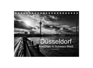 9783435610129 - Düsseldorf Ansichten in Schwarz-Weiß (Tischkalender 2025 DIN A5 quer) CALVENDO Monatskalender