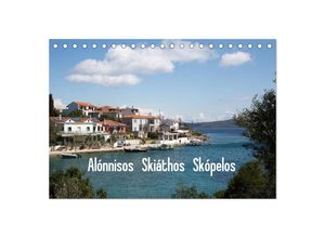 9783435610280 - Alónnisos Skiáthos Skópelos (Tischkalender 2025 DIN A5 quer) CALVENDO Monatskalender