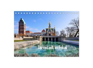 9783435610532 - Darmstadt im Fokus (Tischkalender 2025 DIN A5 quer) CALVENDO Monatskalender
