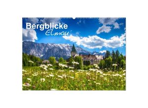 9783435611522 - Bergblicke - Elmau (Wandkalender 2025 DIN A2 quer) CALVENDO Monatskalender