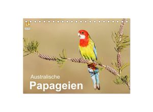 9783435612239 - Australische Papageien (Tischkalender 2025 DIN A5 quer) CALVENDO Monatskalender