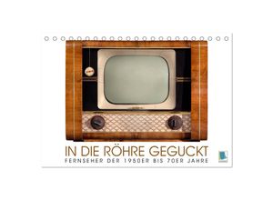 9783435612246 - Fernseher der 1950er bis 70er Jahre In die Röhre geguckt (Tischkalender 2025 DIN A5 quer) CALVENDO Monatskalender